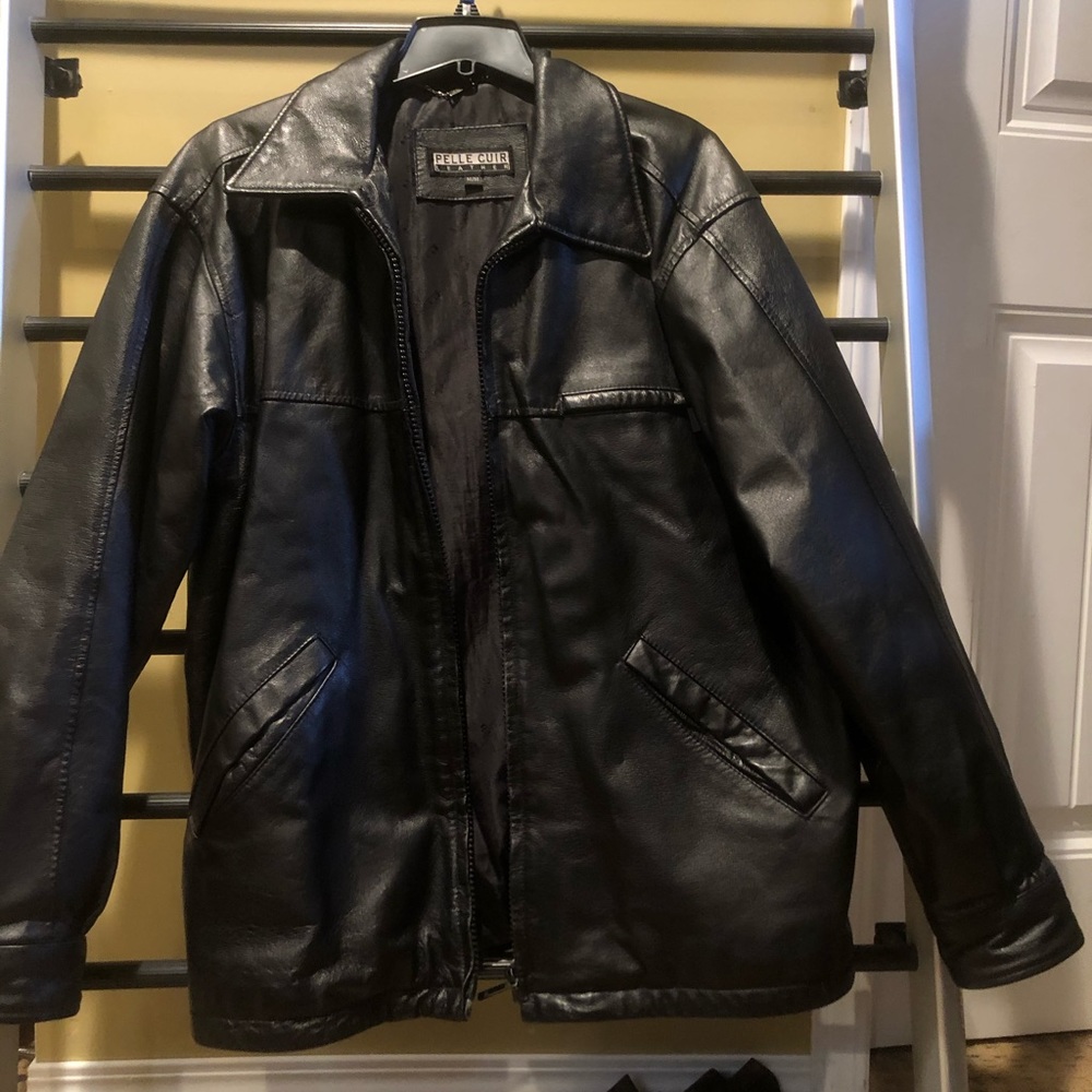 Leather jacket